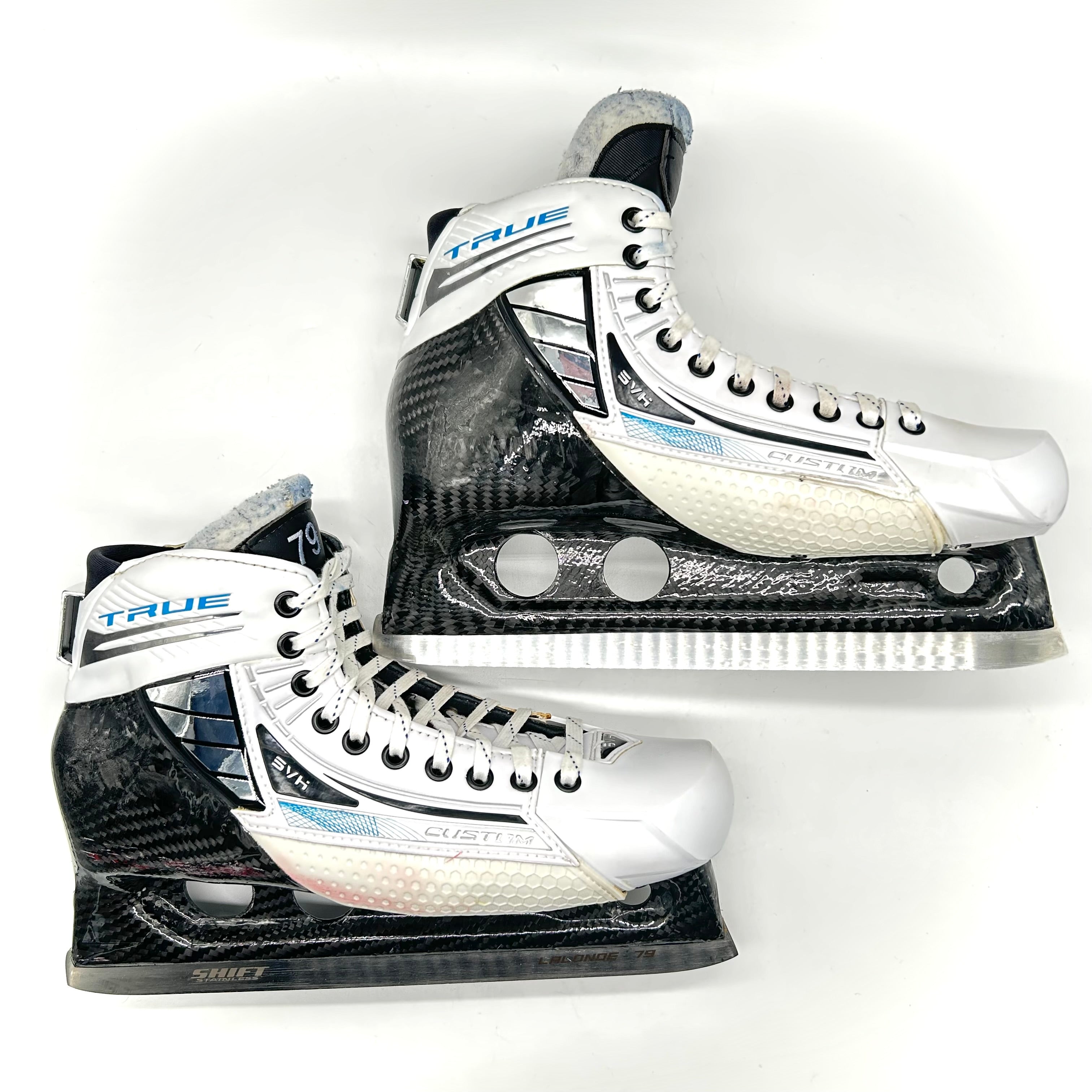 TRUE SVH Custom - Patins de gardien de but Pro Stock d'occasion - Taille 9